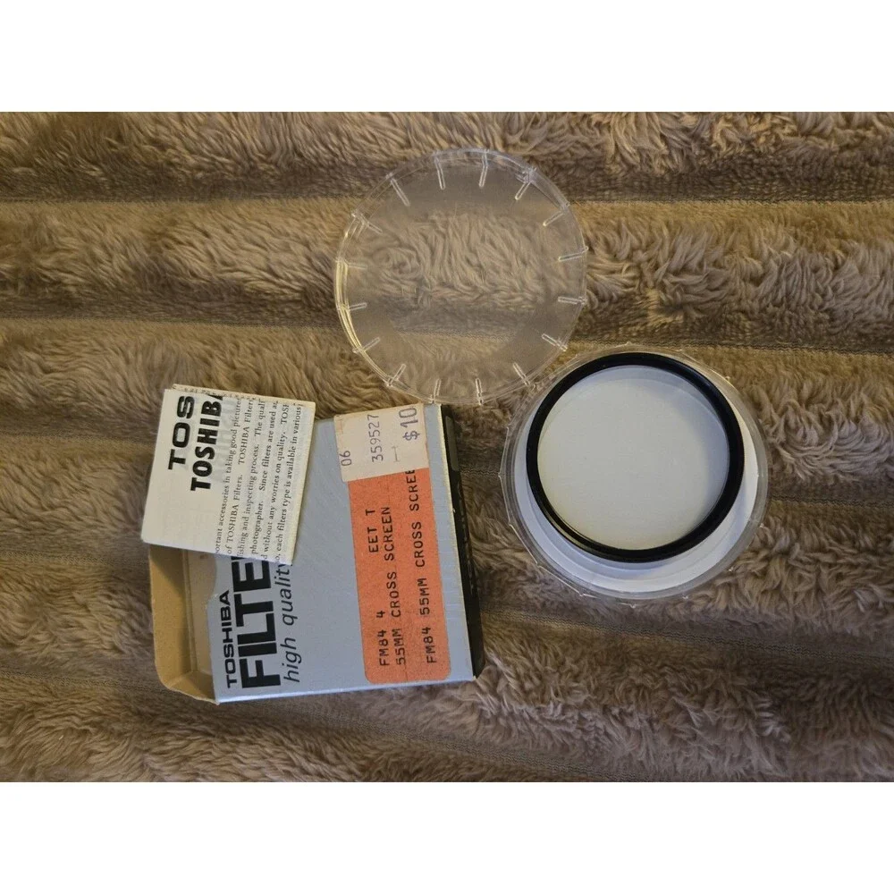 Toshiba 55mm CS Lens Filter Cross Screen 4 star